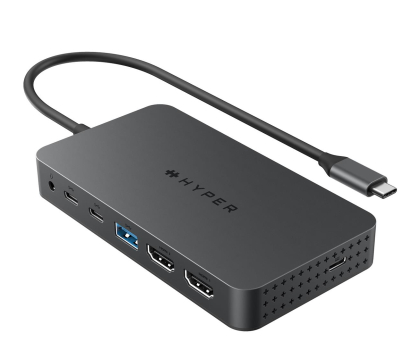 Akcesoria Hyper HyperDrive Universal USB-C 7-in-1 Dual HDMI M1/M2 MB Air/Pro